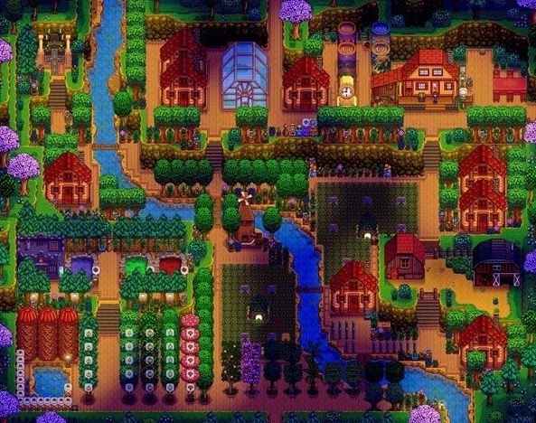 スターデューバレー1.6:完全な農場地図のレイアウトとアイデア