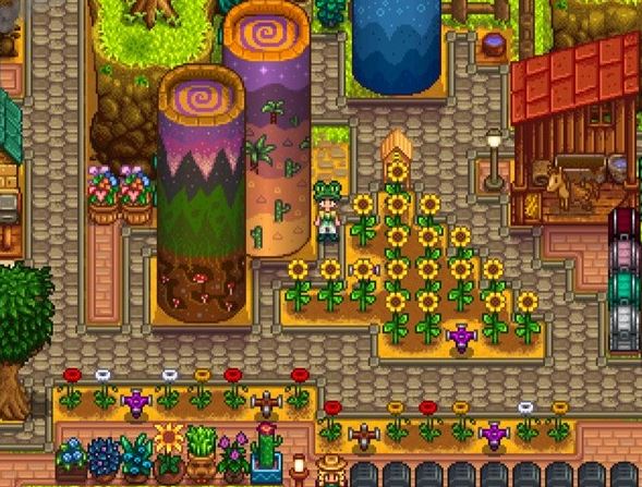 スターデューバレー1.6:山の頂上農場のレイアウト共有