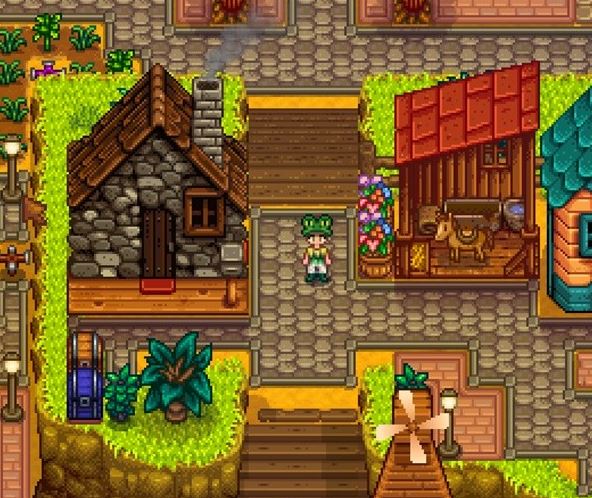 スターデューバレー1.6:山の頂上農場のレイアウト共有