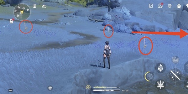 Wuthering Waves: Wintry Bell Collection Route Sharing