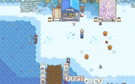 《星露谷物语 Stardew Valley》在哪里捕捉鱿鱼