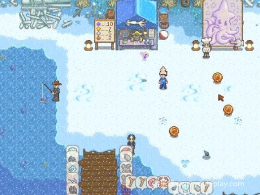 《星露谷物语 Stardew Valley》在哪里捕捉鱿鱼